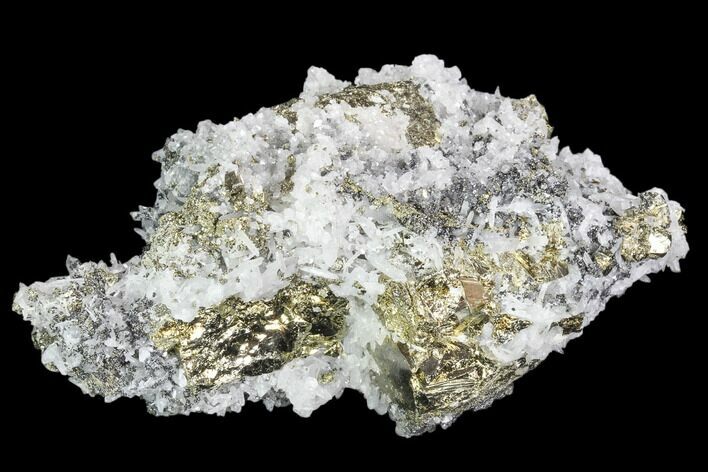 Chalcopyrite, Pyrite, Sphalerite and Quartz Association - Peru #102594